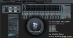 FL Studio 10 - The Black - Скин в темных и синих тонах